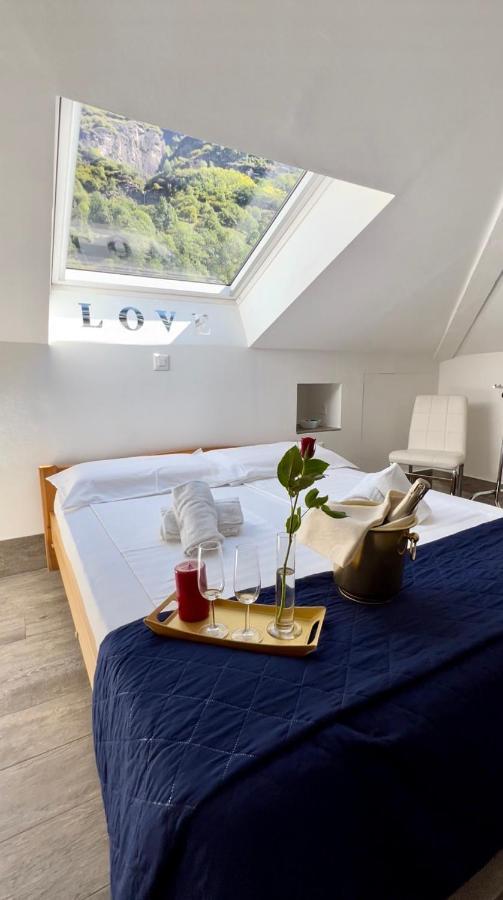 Hotel Della Posta Biasca Kültér fotó